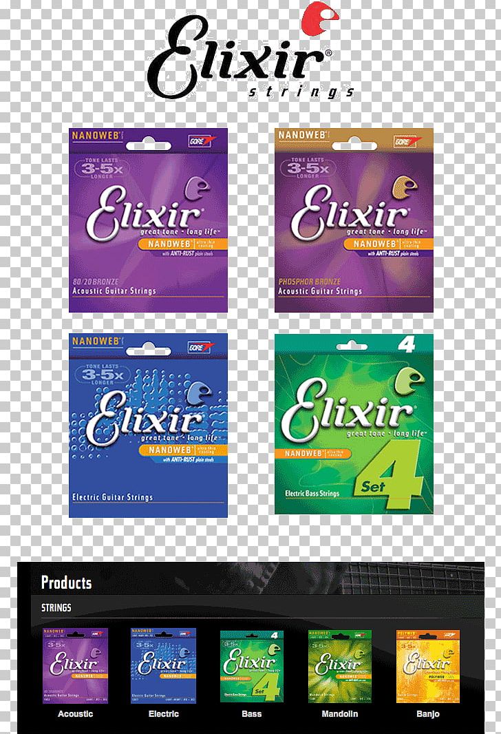 Elixir Strings Bass Guitar Steel PNG, Clipart, Advertising, Bass Guitar, Brand, Display Advertising, Elixir Free PNG Download