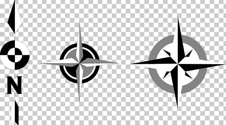 North Compass Rose Cardinal Direction Points Of The Compass PNG, Clipart, Black And White, Cardinal Direction, Circle, Compass, Compass Rose Free PNG Download