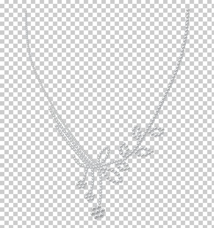 Necklace Body Jewellery White PNG, Clipart, Black And White, Body, Body Jewellery, Body Jewelry, Chain Free PNG Download