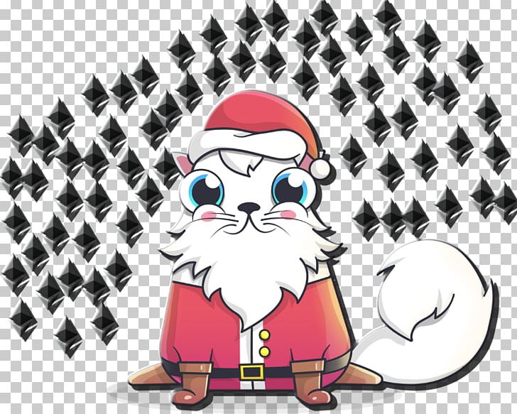 Santa Claus (M) Blockchain Illustration Christmas Ornament PNG, Clipart, Animal, Art, Bitcoin, Blockchain, Cartoon Free PNG Download
