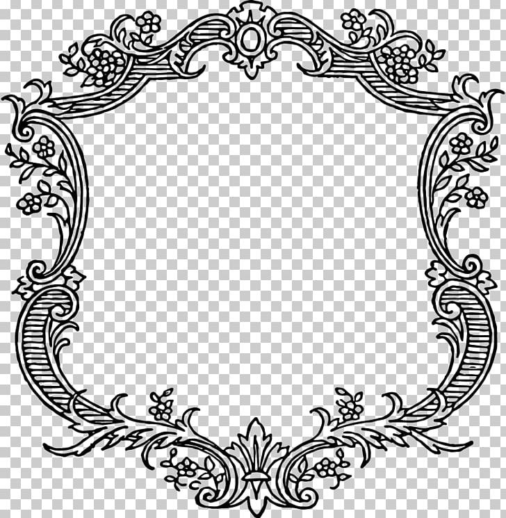 Frames PNG, Clipart, Area, Black And White, Border, Circle, Desktop Wallpaper Free PNG Download