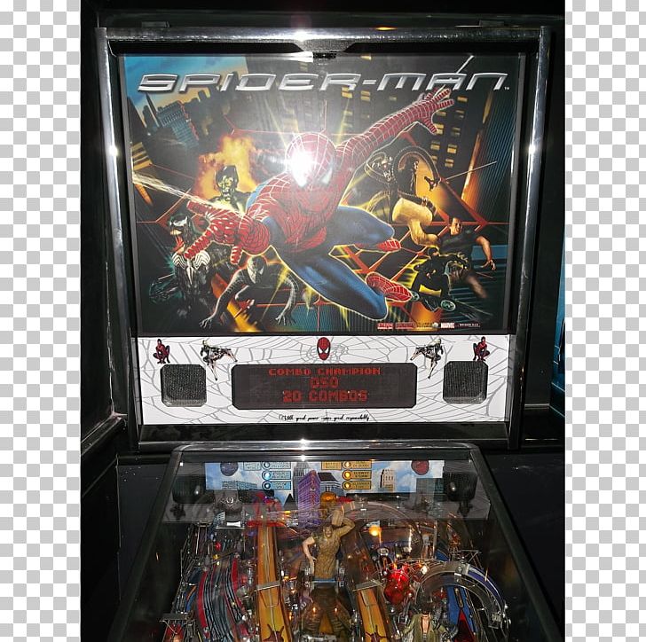 Pinball Arcade Game Spider-Man Amusement Arcade PNG, Clipart, Amusement Arcade, Arcade Game, Electronic Device, Games, Heroes Free PNG Download