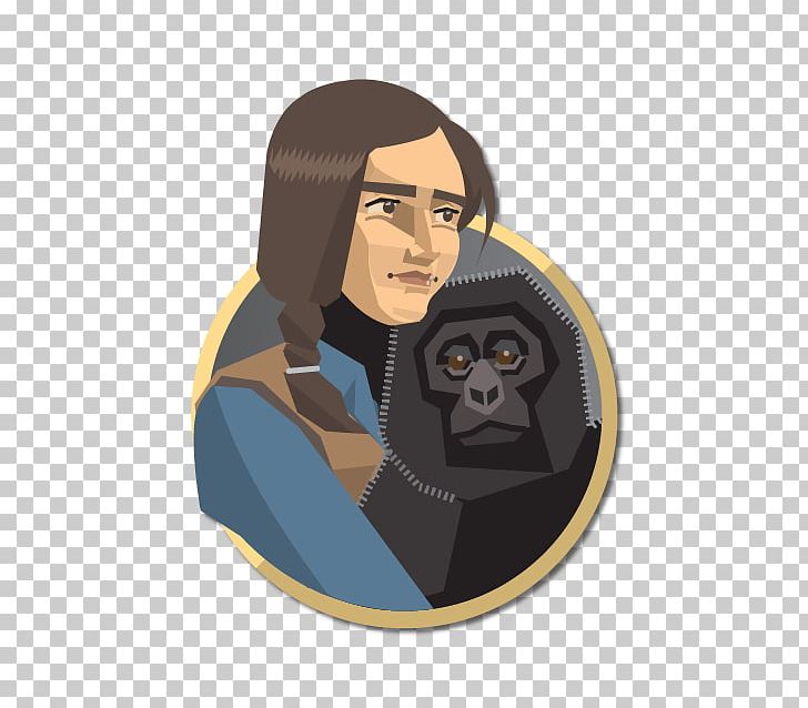Dian Fossey Gorilla Character Cartoon PNG, Clipart, Agriculture, Animal, Animals, Caricature, Cartoon Free PNG Download