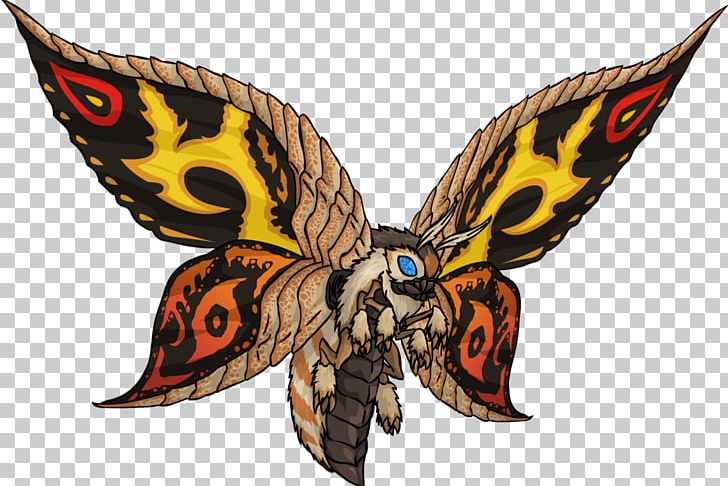 Mothra Godzilla King Ghidorah Rodan Art PNG, Clipart, Arthropod, Brush Footed Butterfly, Butterfly, Concept Art, Deviantart Free PNG Download