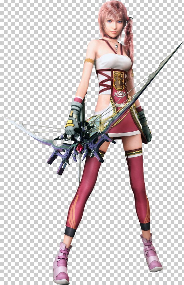 Final Fantasy XIII-2 Final Fantasy X-2 Lightning Returns: Final Fantasy XIII Final Fantasy VII PNG, Clipart, Action Figure, Aerith Gainsborough, Character, Clothing, Cold Weapon Free PNG Download