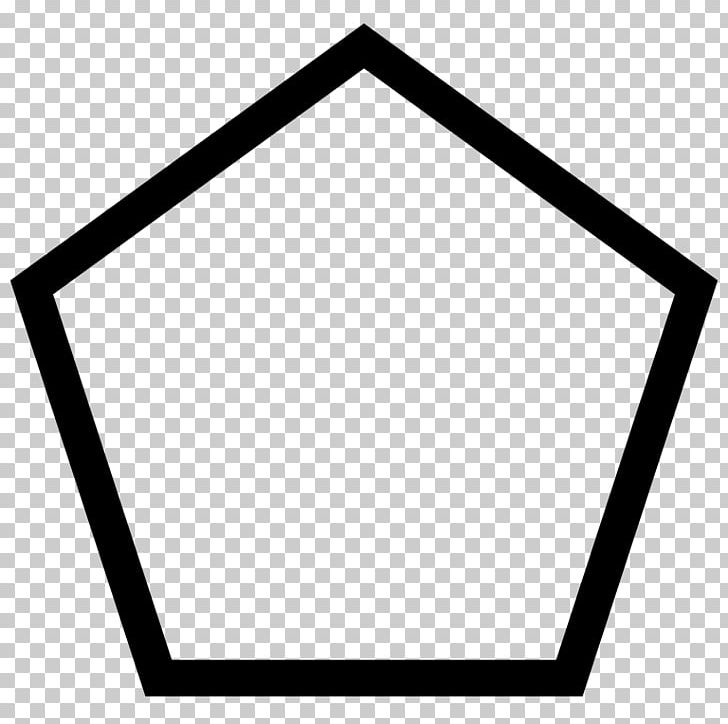 The Pentagon Geometric Shape PNG, Clipart, Angle, Area, Black And White, Encapsulated Postscript, External Free PNG Download