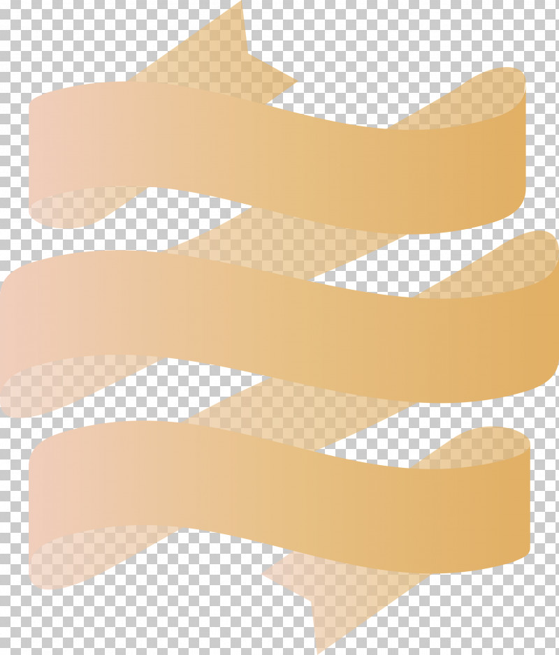 Ribbon PNG, Clipart, Beige, Geometry, Line, Mathematics, Meter Free PNG Download