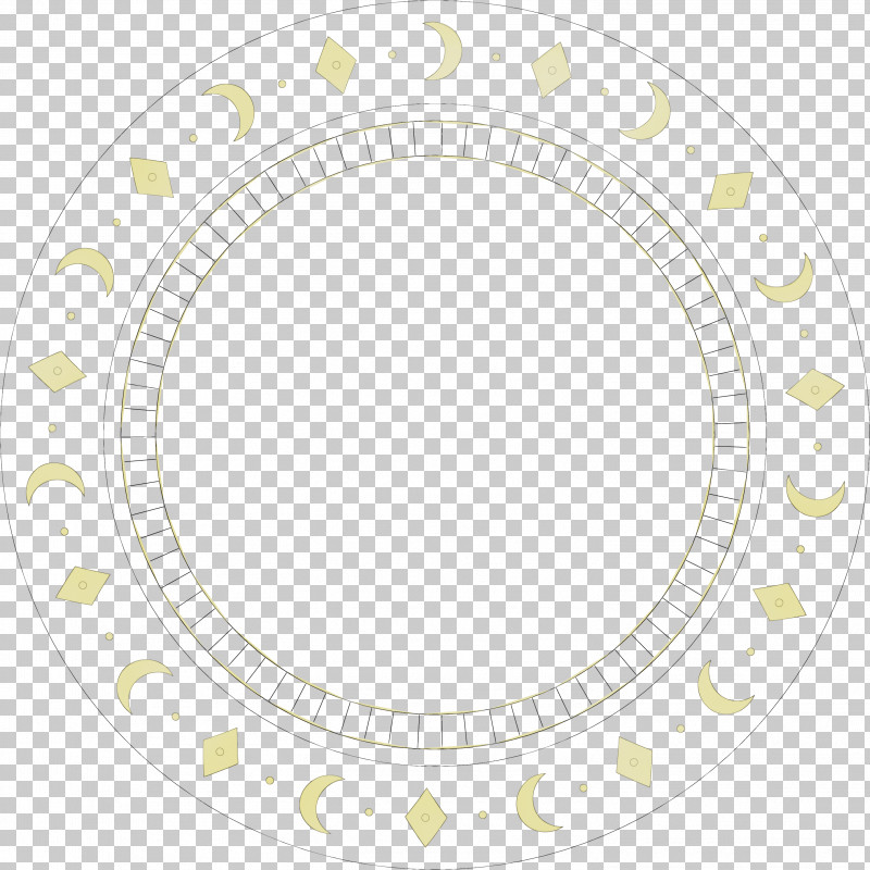 Circle Yellow Meter Pattern Mathematics PNG, Clipart, Analytic Trigonometry And Conic Sections, Circle, Decorative Frame, Mathematics, Meter Free PNG Download