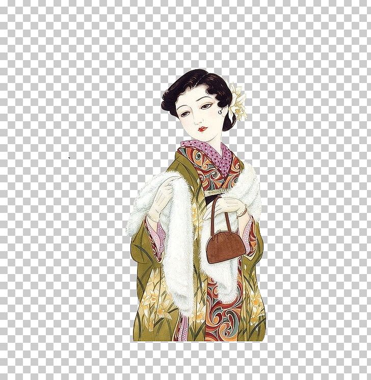 Japan Taishu014d Period Illustrator Art Illustration PNG, Clipart, Breeze, Brush, Brush Painting, Character, Costume Design Free PNG Download