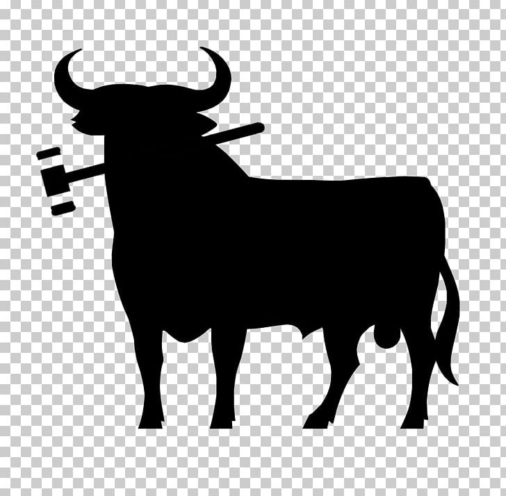 Spain Osborne Bull Osborne Group Wine Logo PNG, Clipart, Black And White, Brandy De Jerez, Bull, Cattle Like Mammal, Cow Goat Family Free PNG Download