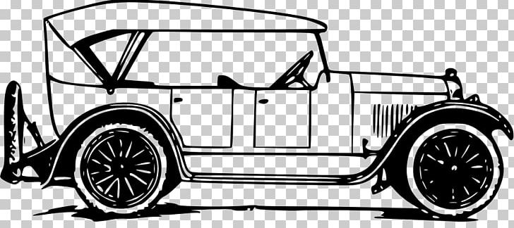 Antique Car Vintage Car Vehicle PNG, Clipart, Antique Car, Automobile, Automotive Design, Automotive Exterior, Black And White Free PNG Download