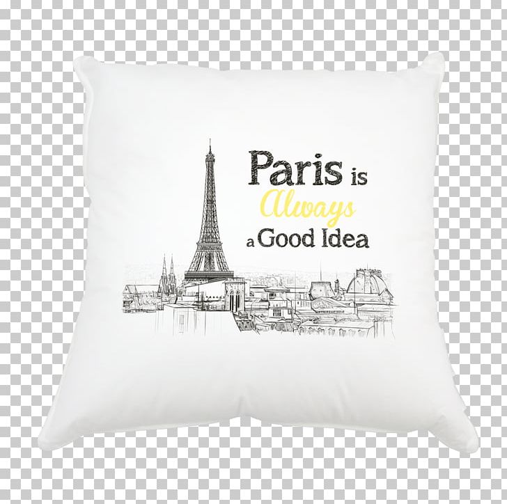 Eiffel Tower Drawing Wall Decal PNG, Clipart, Cushion, Drawing, Eiffel Tower, Line Art, Material Free PNG Download