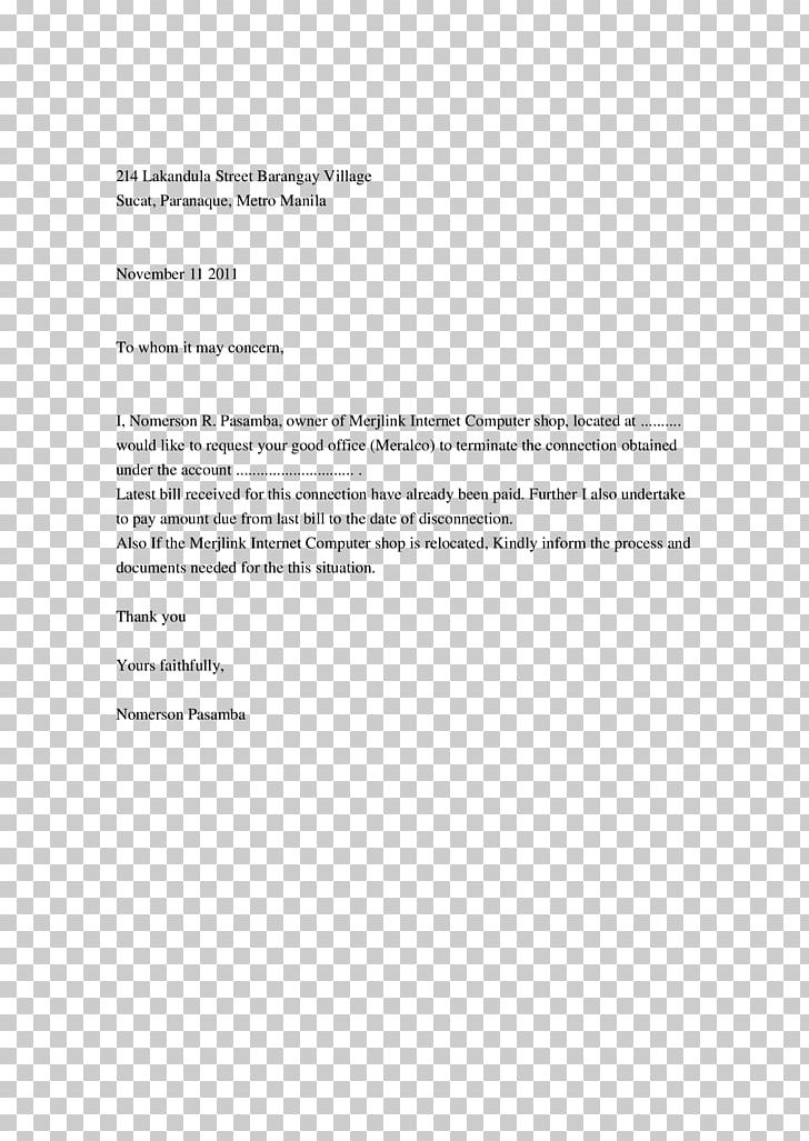 Letter Of Resignation Template Résumé PNG, Clipart, Area, Brand, Business, Conscription, Cover Letter Free PNG Download