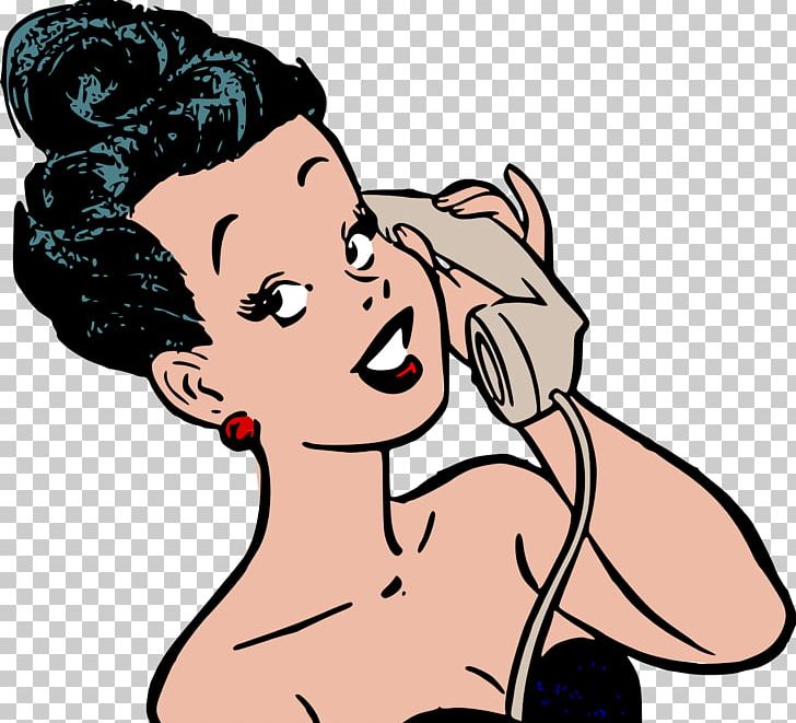 Mobile Phones Telephone Woman Computer Icons PNG, Clipart, Arm, Artwork, Beauty, Black Hair, Cartoon Free PNG Download