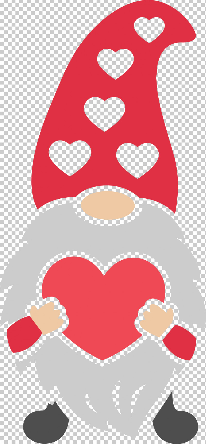 Gnome Loving Red Heart PNG, Clipart, Cartoon, Gnome, Heart, Love, Loving Free PNG Download