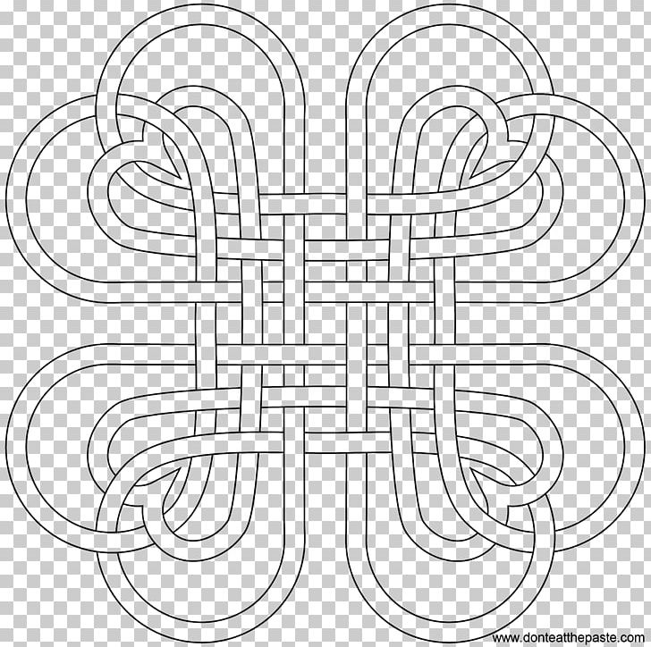 Line Art Celtic Knot Celts Pattern PNG, Clipart, Area, Artwork, Ausmalbild, Black And White, Celtic Knot Free PNG Download