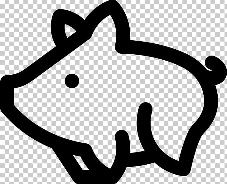 Pig Computer Icons Encapsulated PostScript PNG, Clipart, Animal, Animals, Black And White, Computer Icons, Domestic Pig Free PNG Download