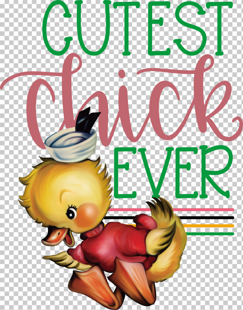 Happy Easter Cutest Chick Ever PNG, Clipart, Biology, Cartoon, Flower, Fruit, Happy Easter Free PNG Download