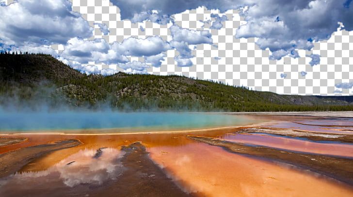 Grand Prismatic Spring Angle Inlet Hot Spring National Park PNG, Clipart, Amusement Park, Buildings, Car Park, Car Parking, City Park Free PNG Download