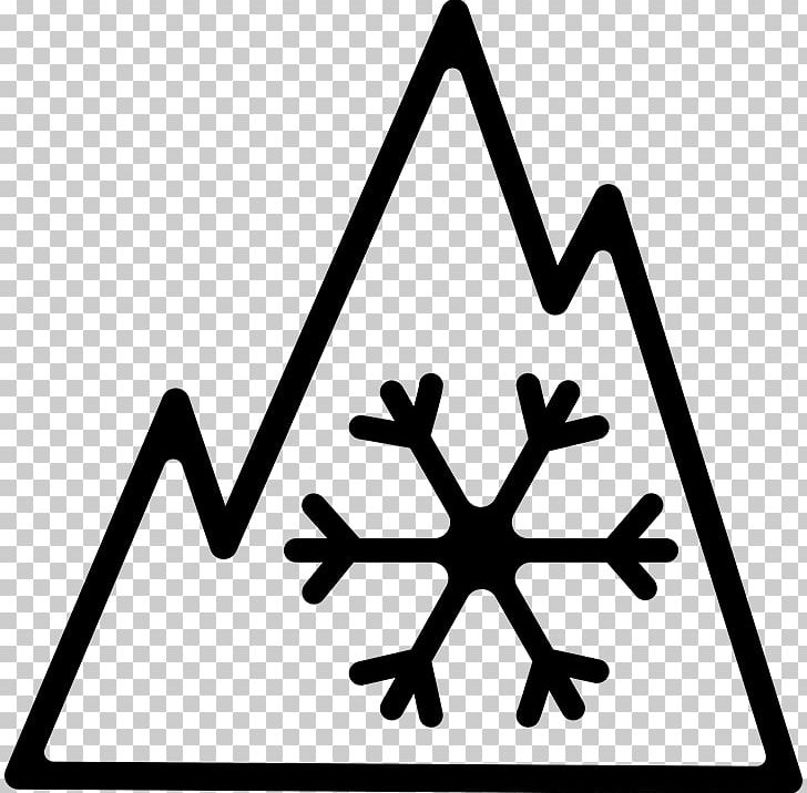 Snowflake Symbol Computer Icons PNG, Clipart, Angle, Area, Black And White, Computer Icons, Defrosting Free PNG Download