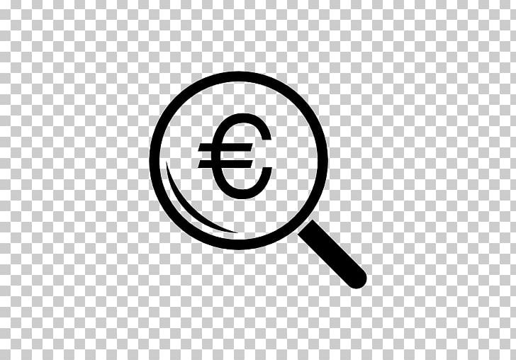 Magnifying Glass Euro Sign Computer Icons PNG, Clipart, Area, Brand, Circle, Computer Icons, Encapsulated Postscript Free PNG Download
