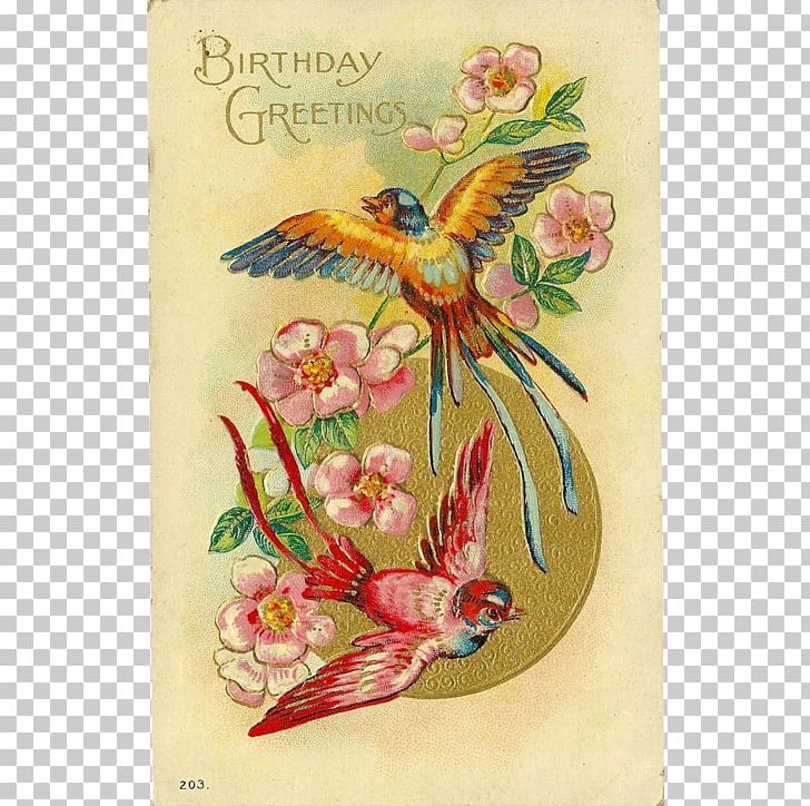 Post Cards Paper Embossing Flower Collectable Ruby Lane PNG, Clipart, Animal, Art, Bird, Birthday, Collectable Free PNG Download