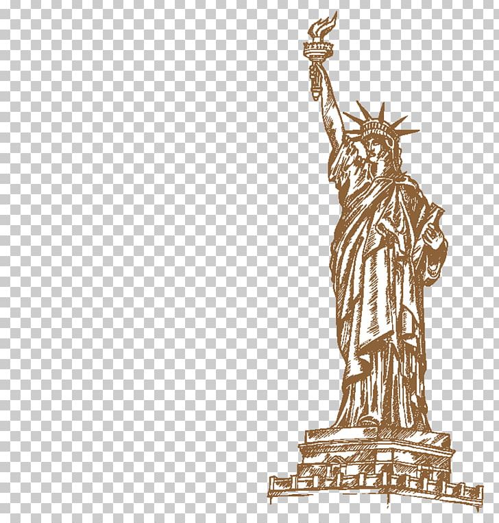 Statue Of Liberty Drawing Illustration PNG, Clipart, Attractions, Building, Chinese New Year, Cityscape, Figurine Free PNG Download