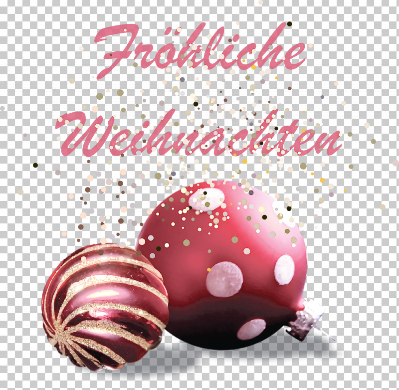 Frohliche Weihnachten Merry Christmas PNG, Clipart, Bonbon, Christmas Day, Christmas Ornament, Christmas Ornament M, Fraiche Free PNG Download