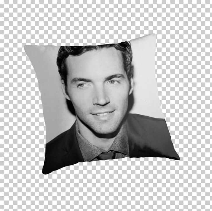Throw Pillows Cushion Rectangle White PNG, Clipart, Black And White, Cushion, Ian Harding, Pillow, Portrait Free PNG Download