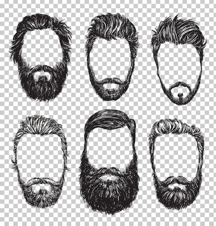 Beard Stock Illustration Illustration PNG, Clipart, Background Black, Background White, Barber, Black, Black Hair Free PNG Download
