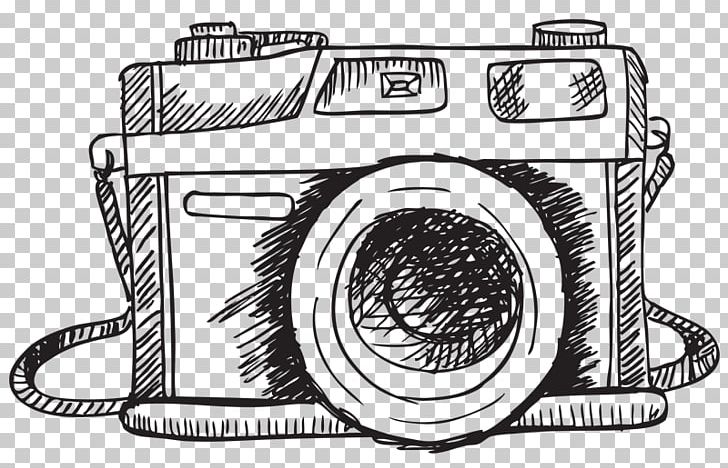 Graphics Drawing Sketch Camera PNG, Clipart, Artwork, Automotive Design, Black And White, Brand, Camera Free PNG Download