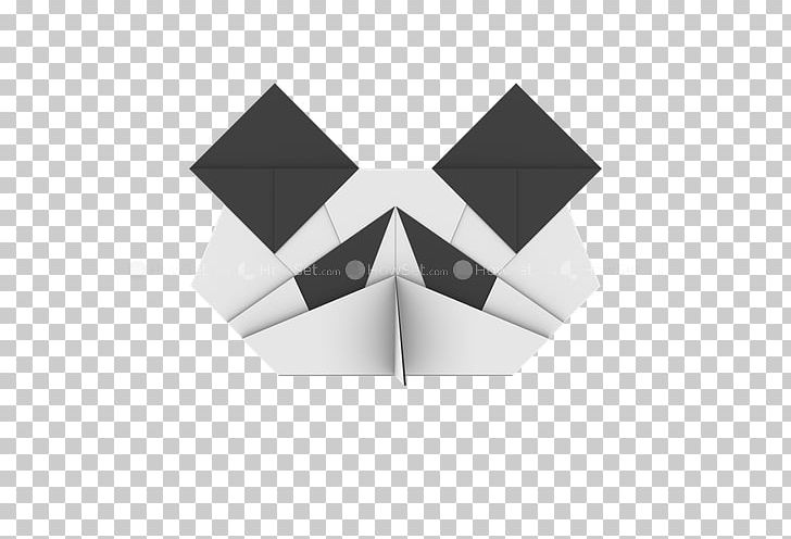Paper Origami Rectangle Craft Tutorial PNG, Clipart, Angle, Animal, Art, Bear, Black Free PNG Download