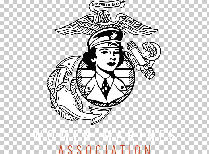 United States Marine Corps Women In The United States Marines Military Eagle PNG, Clipart, Army, Association, Fictional Character, Logo, Marine Free PNG Download