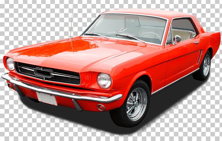 classic mustang car clipart