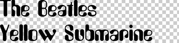 The Beatles Typeface Yellow Submarine Art Font PNG, Clipart, Apple Corps, Art, Beatles, Black, Black And White Free PNG Download