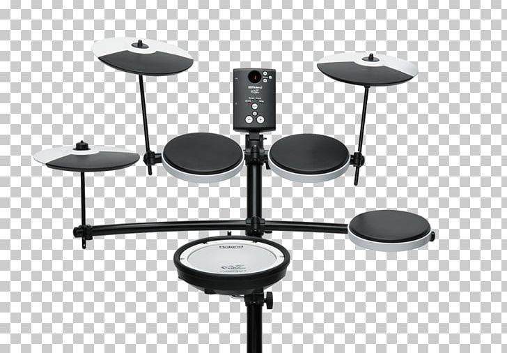 Roland V-Drums Electronic Drums Mesh Head PNG, Clipart, Acoustic Guitar, Angle, Black And White, Crashride Cymbal, Drum Free PNG Download