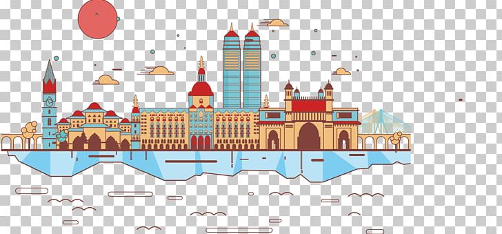 Mumbai Silhouette Euclidean Illustration PNG, Clipart, Amusement Park, Architecture, Board Game, Brand, Building Free PNG Download