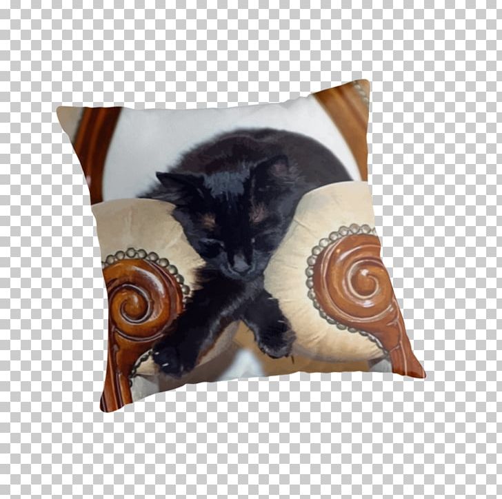 Cat Throw Pillows Cushion Sleep PNG, Clipart, Animals, Art, Black Cat, Cat, Chair Free PNG Download