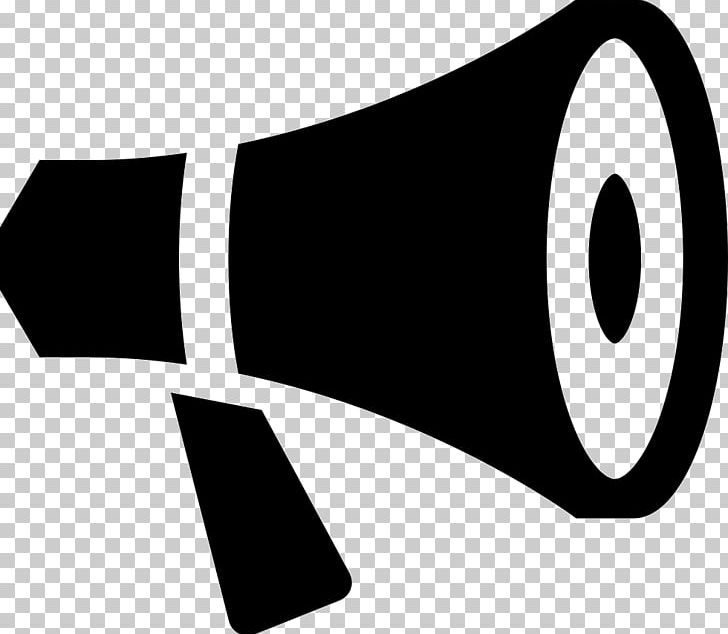 Computer Icons Megaphone PNG, Clipart, Announcement, Black, Black And White, Brand, Bullhorn Free PNG Download
