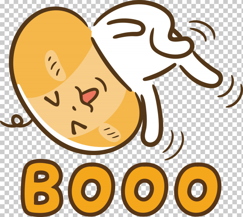 Booo Happy Halloween PNG, Clipart, Behavior, Booo, Cartoon, Geometry, Happiness Free PNG Download