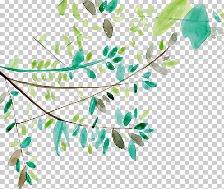 Leaf Watercolor Painting Euclidean Icon PNG, Clipart, Branch, Branches, Cartoon, Clip Art, Design Free PNG Download