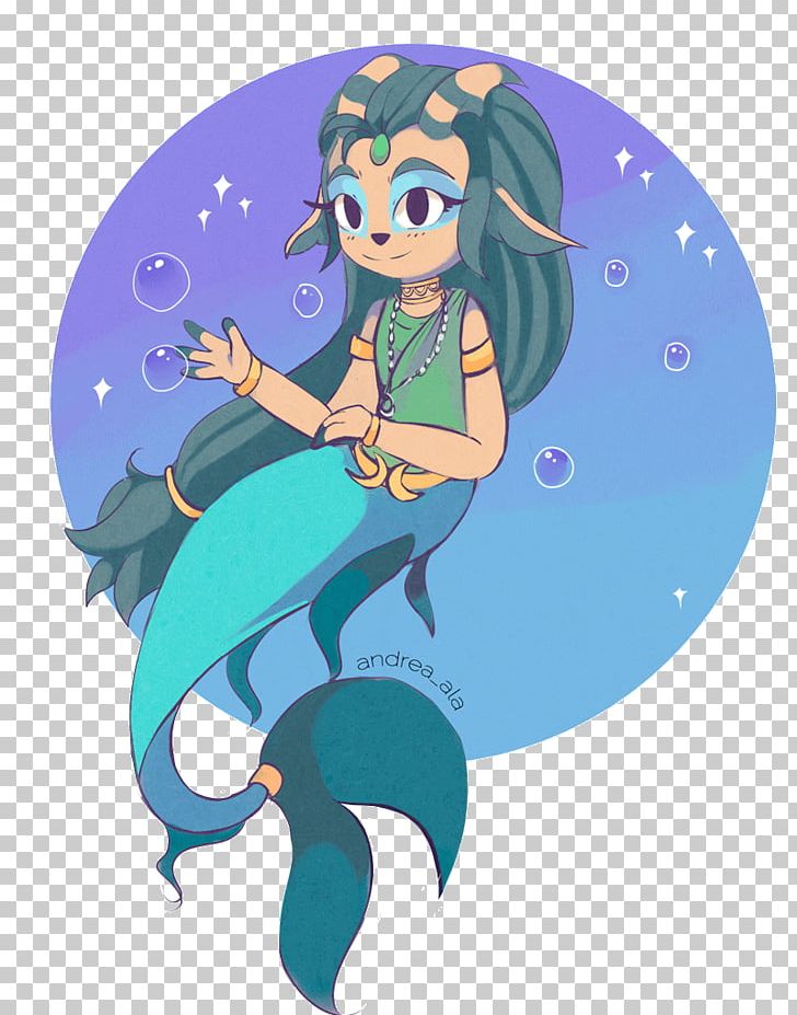 Mermaid Marine Mammal Fairy PNG, Clipart, Aqua, Art, Cartoon, Fairy, Fantasy Free PNG Download