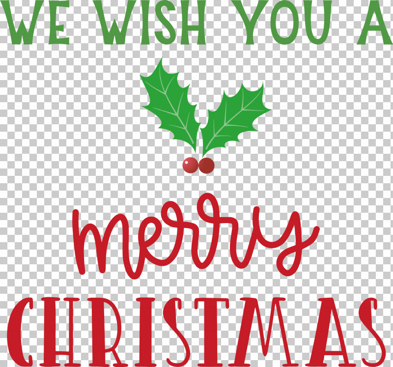 Merry Christmas Wish You A Merry Christmas PNG, Clipart, Biology, Flower, Fruit, Leaf, Line Free PNG Download