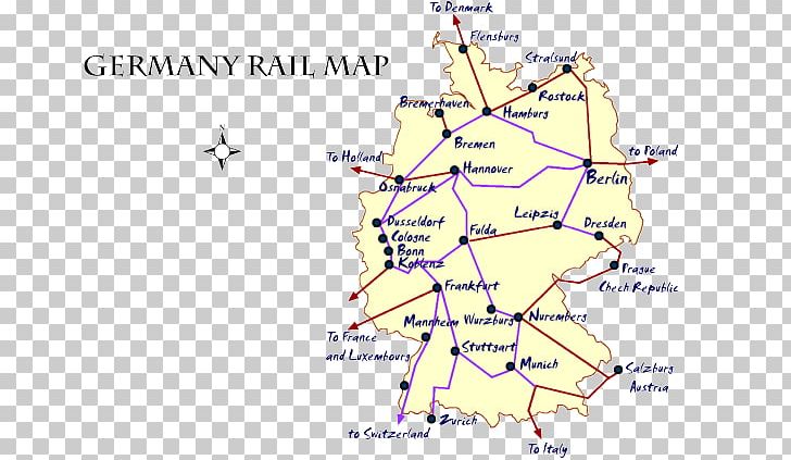 Rail Transport In Germany European Night Trains Rail Transport In Germany PNG, Clipart, Angle, Area, Diagram, Germany, Germany Travel Free PNG Download