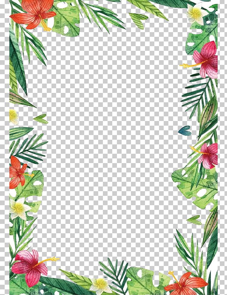 Hawaii Flower PNG, Clipart, Border, Branch, Customs, Design, Effect Elements Free PNG Download
