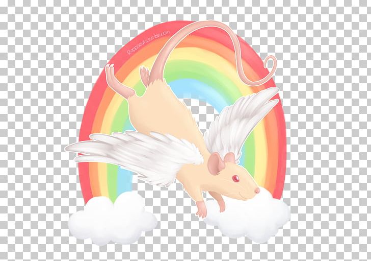 Rat Rainbow Bridge Rabbit Mouse PNG, Clipart, Animals, Color, Dab Unicorn, Drawing, Easter Bunny Free PNG Download