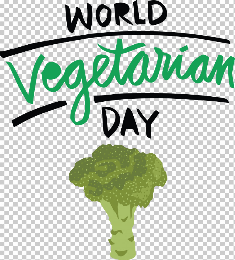 VEGAN World Vegetarian Day PNG, Clipart, Grasses, Green, Leaf, Leaf Vegetable, Logo Free PNG Download