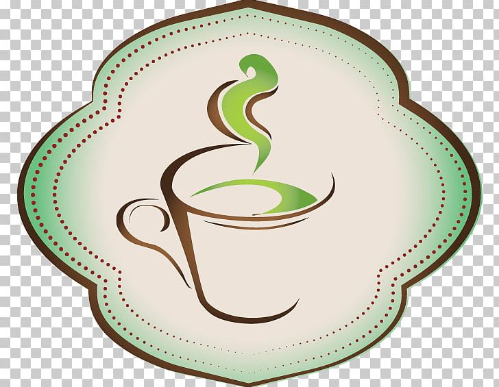 Cafe Logo Coffee Cup Vignette PNG, Clipart, Art, Bakery, Brand, Cafe, Circle Free PNG Download