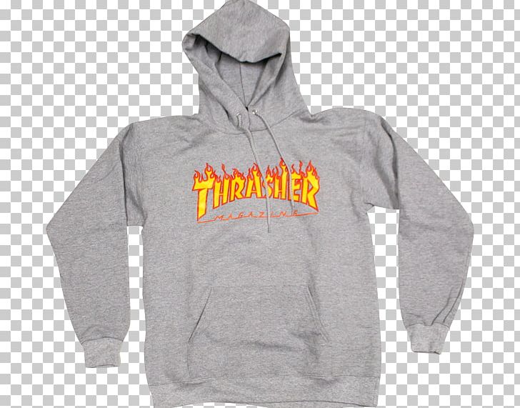 Hoodie T-shirt Thrasher Clothing PNG, Clipart, Active Shirt, Bluza, Cardigan, Clothing, Grey Free PNG Download