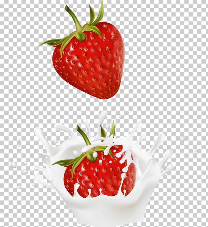 Smoothie Milk Cream Strawberry PNG, Clipart, Accessory Fruit, Berry, Coconut Milk, Cream, Dessert Free PNG Download
